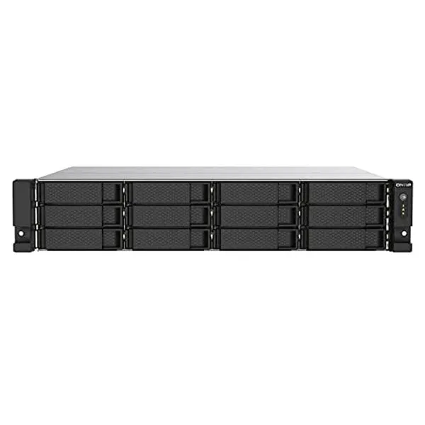 NAS tinklinė saugykla Qnap TS-1273AU-RP-8G Juoda AMD Ryzen V1500B