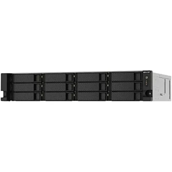 NAS tinklinė saugykla Qnap TS-1273AU-RP-8G Juoda AMD Ryzen V1500B
