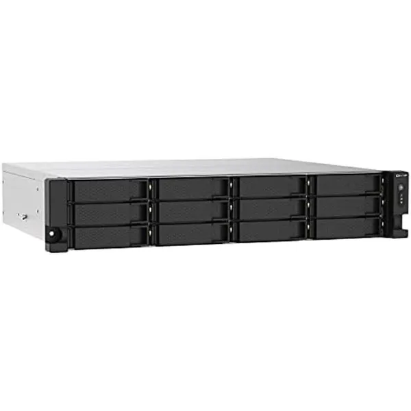 NAS tinklinė saugykla Qnap TS-1273AU-RP-8G Juoda AMD Ryzen V1500B