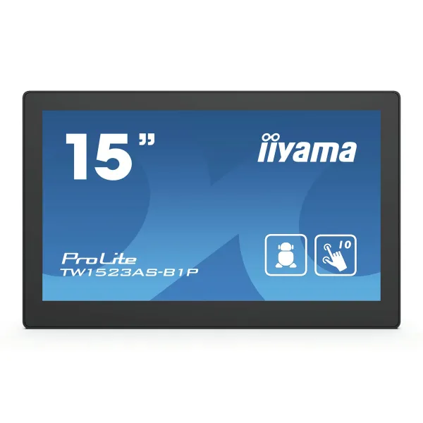 Monitorius Iiyama TW1523AS-B1P 15,6" Full HD