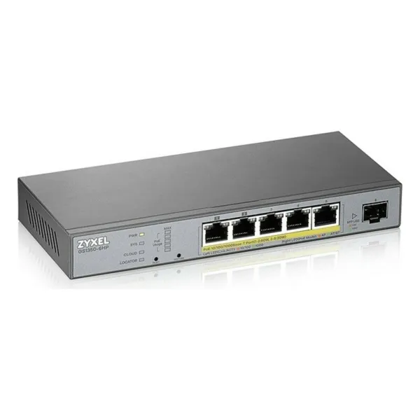 Slēdzis ZyXEL GS1350-6HP-EU0101F 12 Gbps