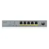 Slēdzis ZyXEL GS1350-6HP-EU0101F 12 Gbps
