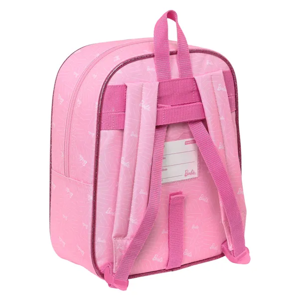 Child bag Barbie Girl Pink 22 x 27 x 10 cm