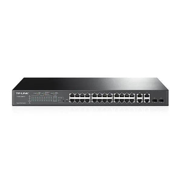 Komutatorius TP-Link T1500-28PCT 24xGbEPoE+ 4xGb 2xSFP