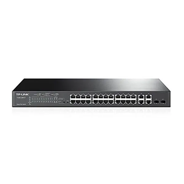 Komutatorius TP-Link T1500-28PCT 24xGbEPoE+ 4xGb 2xSFP