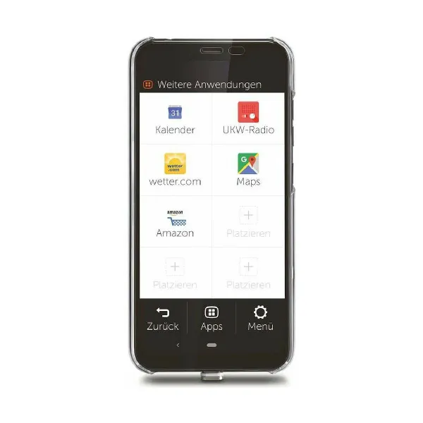 Išmanusis Telefonas Gigaset GS195LS 6,2" 2 GB RAM Juoda