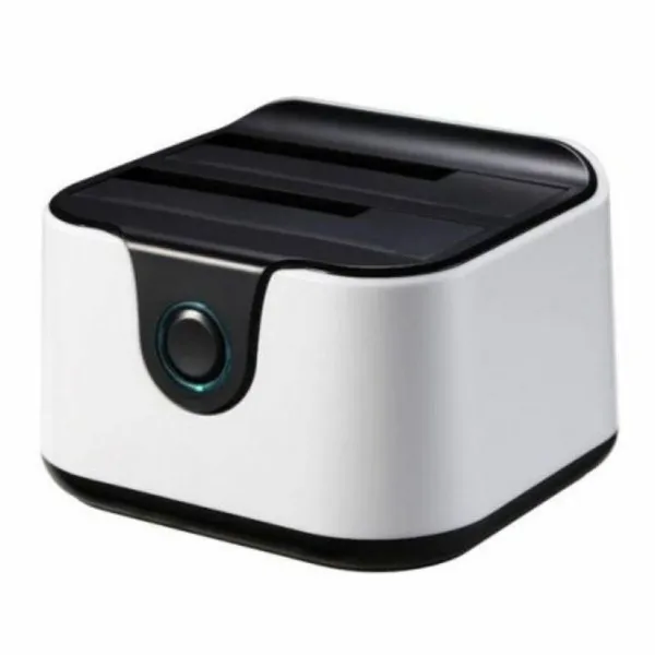 Dviguba doko stotelė TooQ TQDS-802BW 2.5"-3.5" HDD SATA USB 3.0