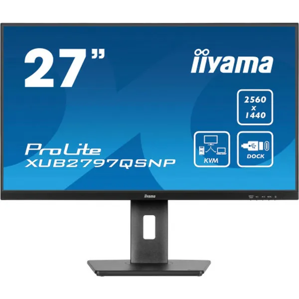 Monitorius Iiyama XUB2797QSNP-B1 27" 100 Hz Wide Quad HD