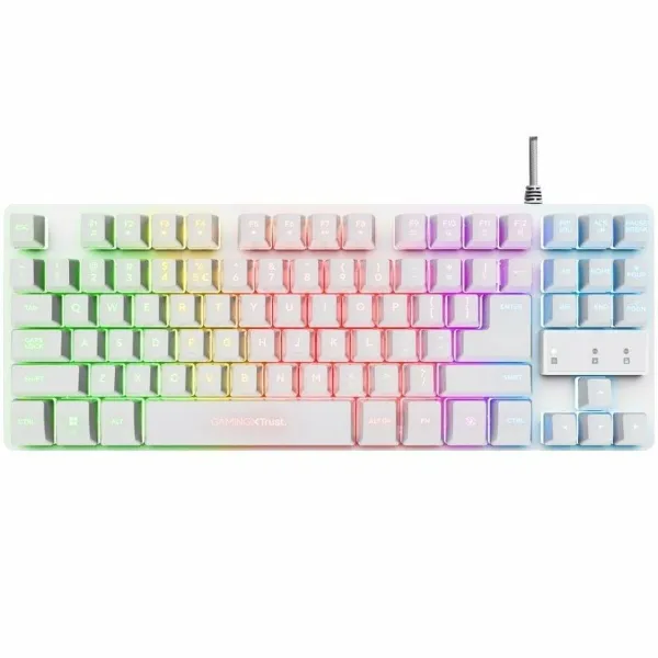 Игровая клавиатура Gaming Trust GXT 833W Белый