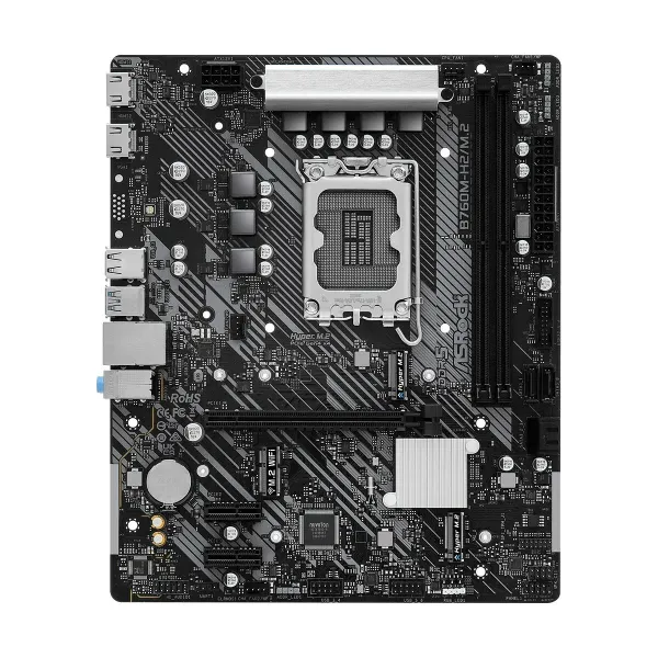 Pagrindinė plokštė ASRock B760M-H2/M.2 LGA 1700 INTEL® B760