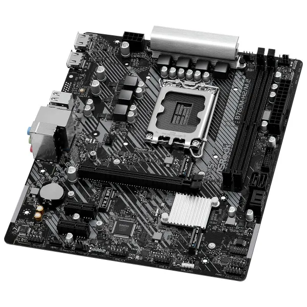 Pagrindinė plokštė ASRock B760M-H2/M.2 LGA 1700 INTEL® B760