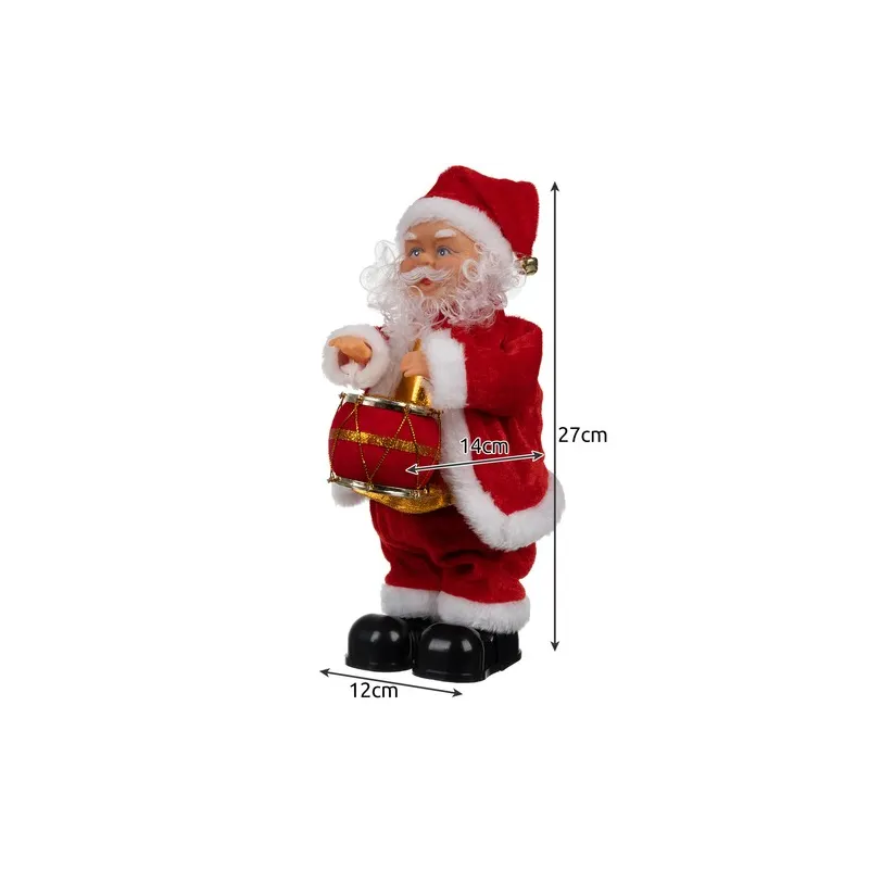 Santa playing - 30cm figurine Ruhhy 22162