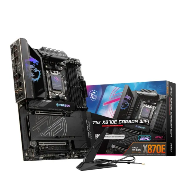 Pagrindinė plokštė MSI MPG X870E CARBON WIFI AMD AM5 AMD AMD X870E
