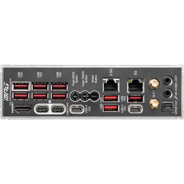 Pagrindinė plokštė MSI MPG X870E CARBON WIFI AMD AM5 AMD AMD X870E