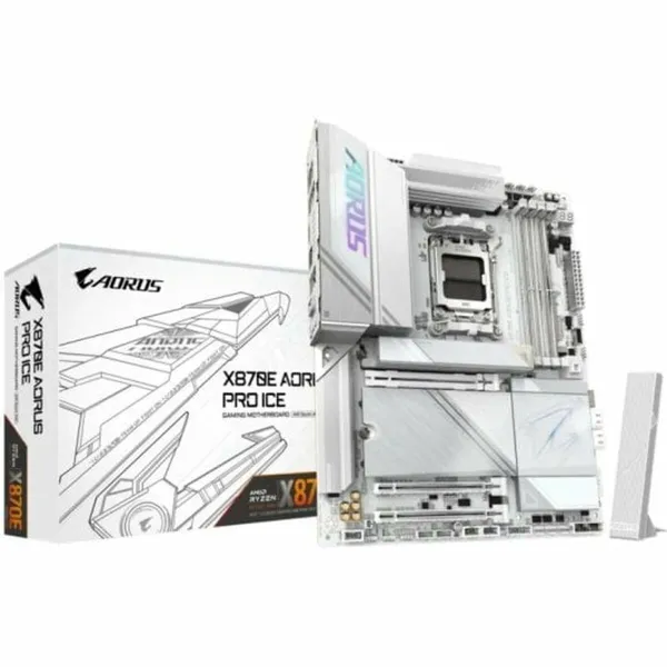 Pagrindinė plokštė Gigabyte X870E AORUS PRO ICE AMD X870E AMD AM5