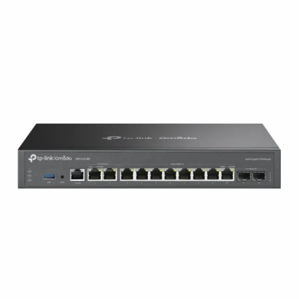 Роутер TP-Link ER7412-M2 Чёрный USB RJ45 Ethernet LAN USB x 1