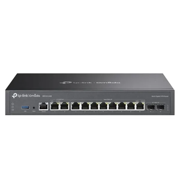 Роутер TP-Link ER7412-M2 Чёрный USB RJ45 Ethernet LAN USB x 1