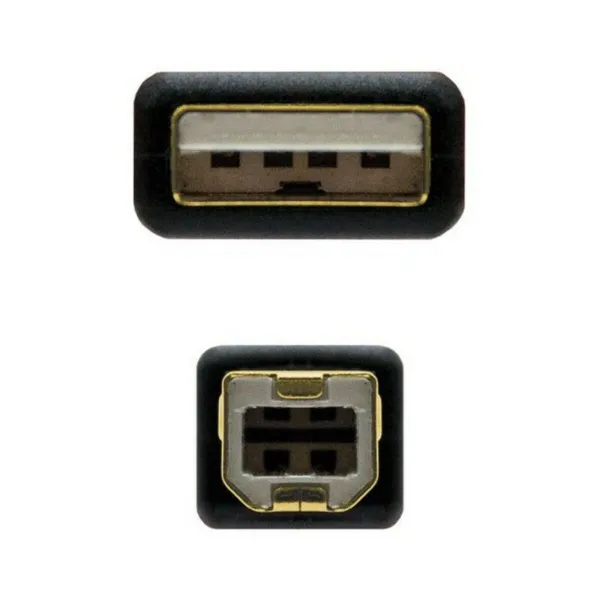 USB 2.0 A-USB B Kaabel NANOCABLE 10.01.120 Must