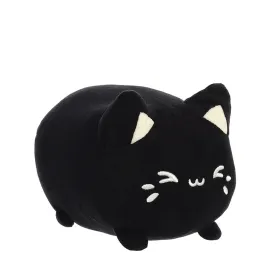Tasty Peach - Plush mascot 18 cm Black Sesame Meowchi