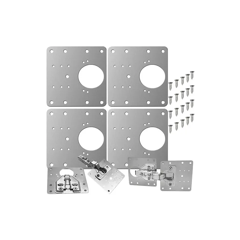 Hinge repair plate 4 pcs Malatec 23032