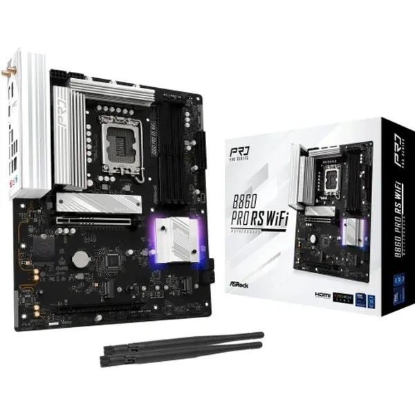 Mātesplate ASRock B860 PRO RS WIFI