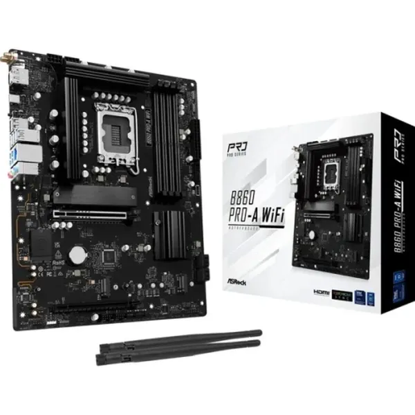 Mātesplate ASRock B860 PRO-A WIFI