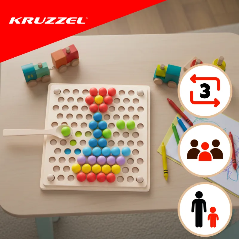 Puidust puslehelmed 22403