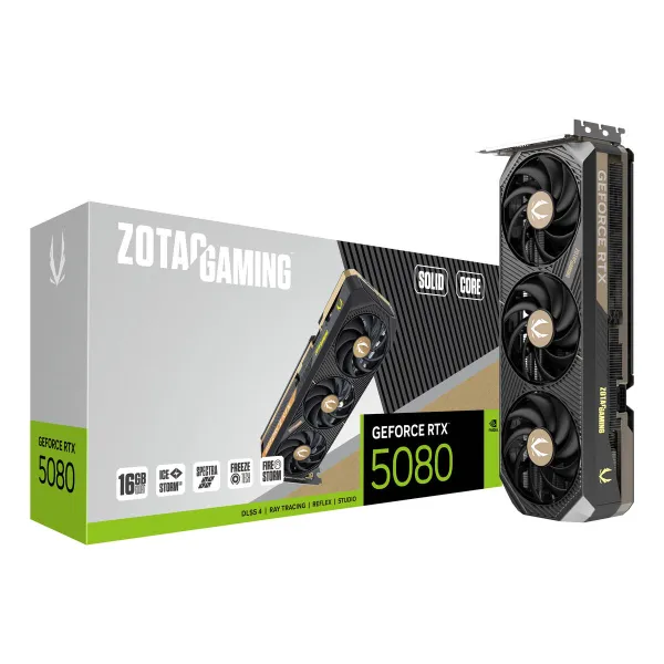 Vaizdo korta Zotac GeForce GEFORCE RTX 5080 16 GB GDDR7