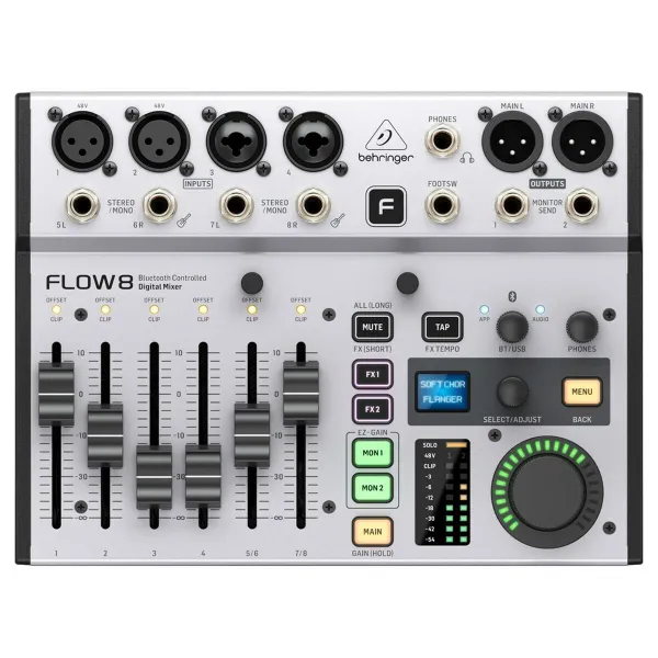 Miksingo konsolė Behringer FLOW 8