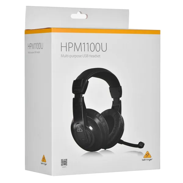 Austiņas ar Mikrofonu Behringer HPM1100 Melns