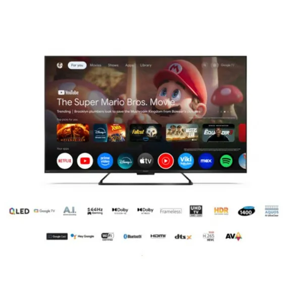 Viedais TV Sharp 55HR7265E 55" QLED 4K Ultra HD