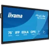 Monitorius Iiyama TE7515A-B1AG 75" 4K Ultra HD