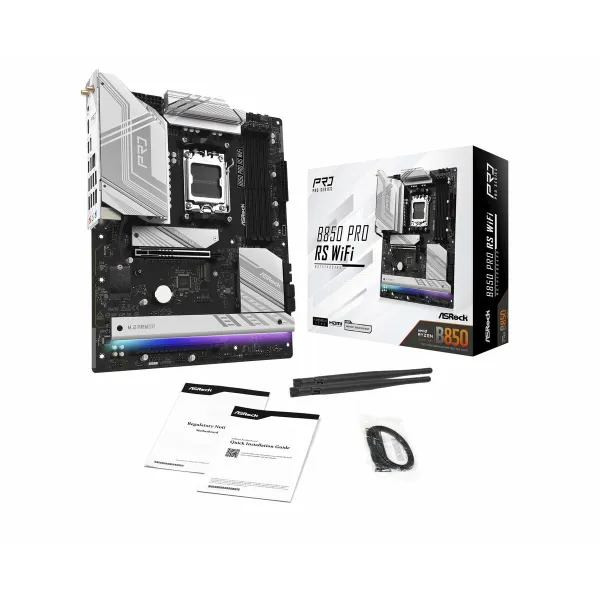 Motherboard ASRock B850 Pro RS WiFi AMD B850 LGA 1151 AMD AM5