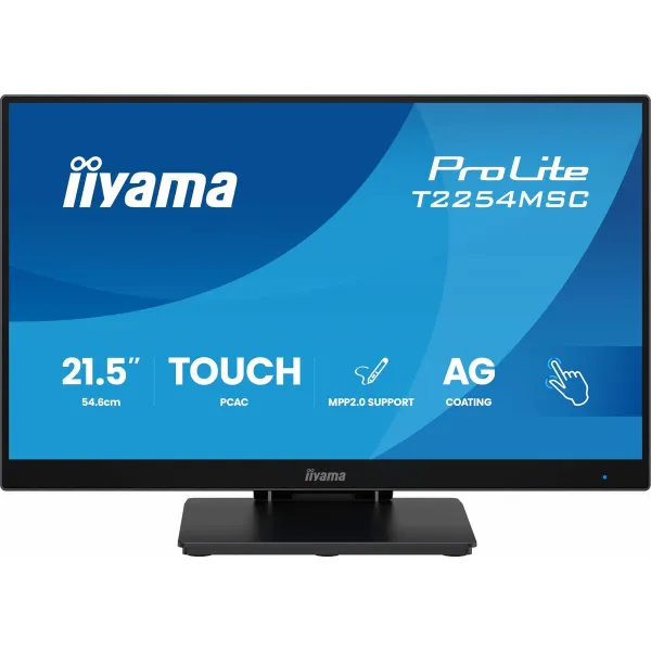 Monitorius Iiyama T2254MSC-B2AG Full HD 22"