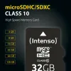 Micro SD Memory Card with Adaptor INTENSO 3413491 128 GB