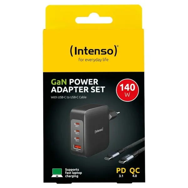 USB-C Kabelis INTENSO W140A3C 140 W