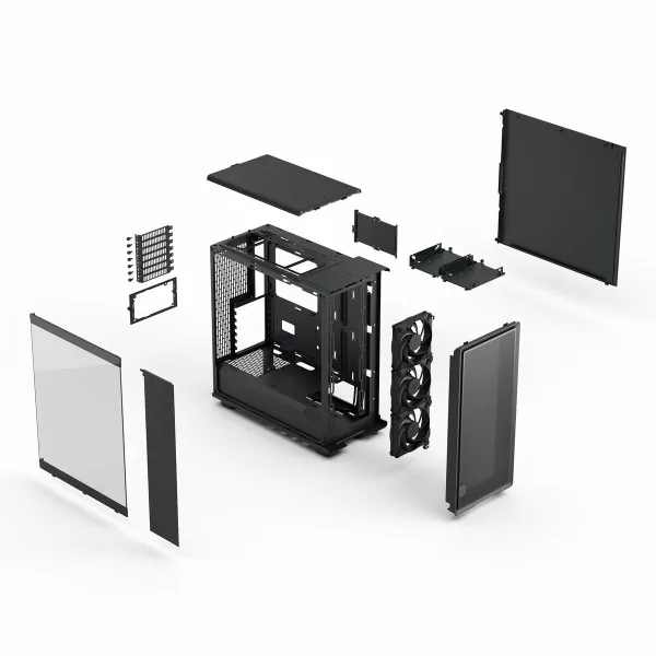 ATX pusiau bokšto tipo korpusas Fractal Design FD-C-EPO1A-02 Juoda