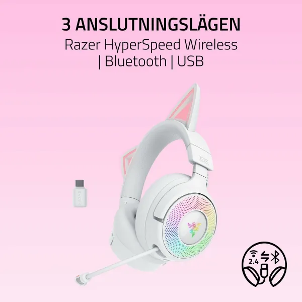 Ausinės Razer RZ04-05170400-R3M1 Balta