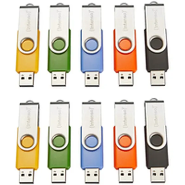 USB stick INTENSO Basic Line 4 GB 10 Units (10 Units)