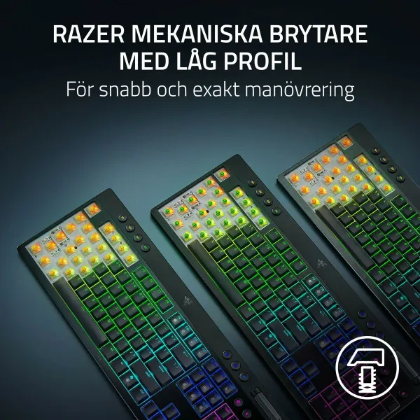 Klaviatūra Razer RZ03-05270100-R3M1 Juoda Qwerty US