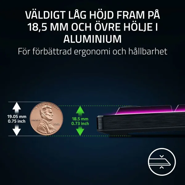 Klaviatūra Razer RZ03-05270100-R3M1 Juoda Qwerty US