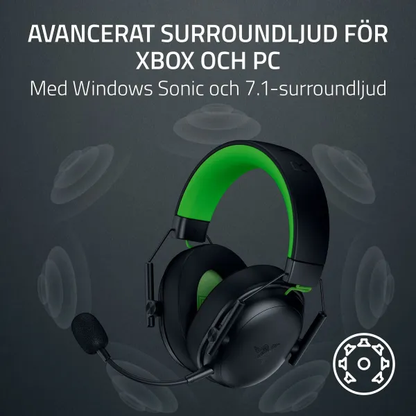 Ausinės Razer RZ04-05420200-R3M1 Juoda Žalia