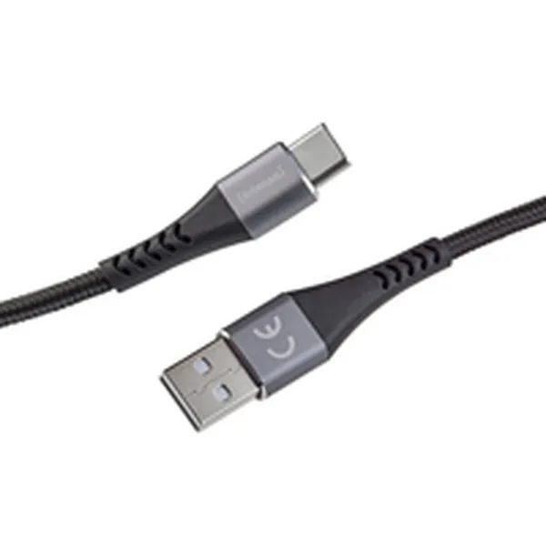 USB A - USB-C Kaabel INTENSO A315C Must
