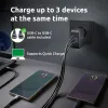 Wall Charger INTENSO GaN W100ACC Black 100 W