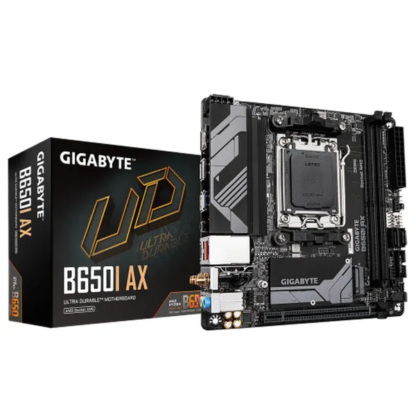 Pagrindinė plokštė Gigabyte B650I AX AMD B650 AMD AM5