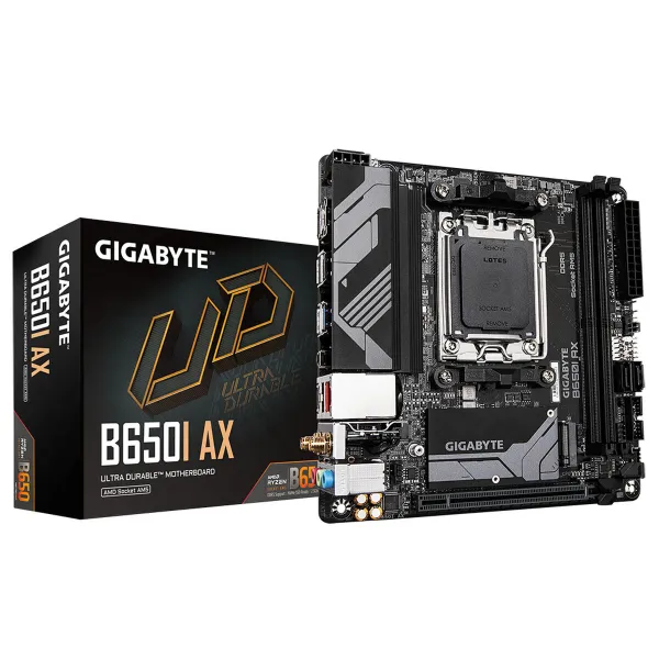 Pagrindinė plokštė Gigabyte B650I AX AMD B650 AMD AM5