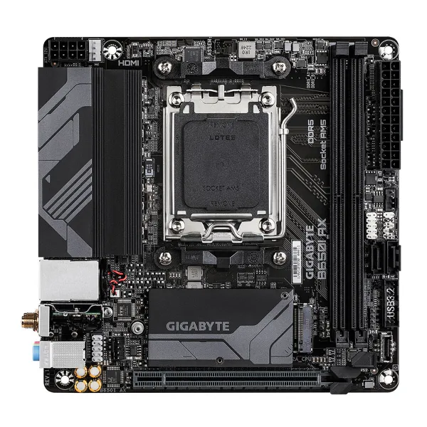 Pagrindinė plokštė Gigabyte B650I AX AMD B650 AMD AM5
