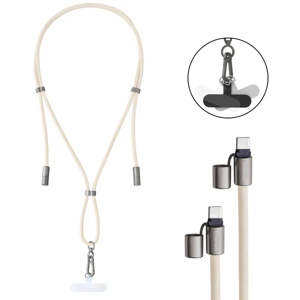 USB-C to USB-C Cable INTENSO 7991001 Beige