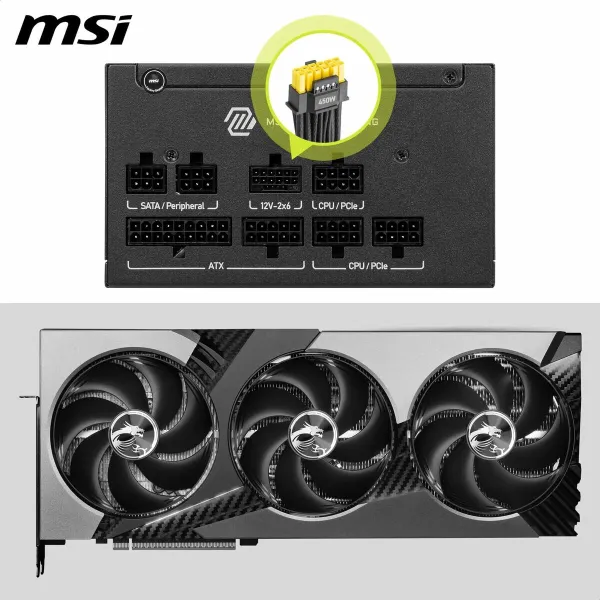 Maitinimo blokas MSI 306-7ZP1B11-CE0 750 W 80 Plus Gold ATX