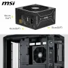 Maitinimo blokas MSI 306-7ZP1B11-CE0 750 W 80 Plus Gold ATX